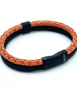 Bracelet en cuir et cabuyeria nautique