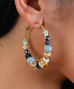Alternative view of Boucles d’oreilles créoles XL - Franck Herval