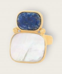 bague-ajustable-nacre-lapis-lazuli