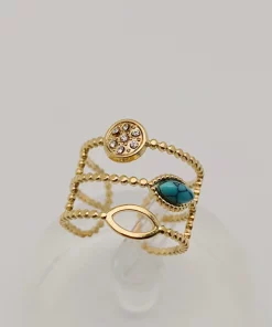 bague-vintage-ajustable-acier-inoxydable-1