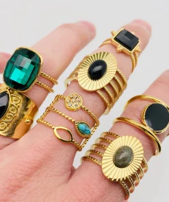 bague-vintage-ajustable-acier-inoxydable