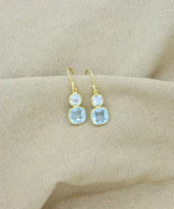 boucles-doreilles-topaze-bleue-argent-plaque-or