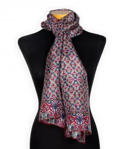 foulard-soie-imprime-marocain-hamzah