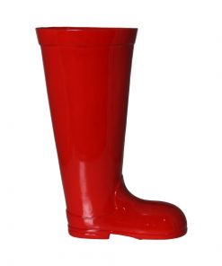 porte-parapluie-ceramique-rouge-design
