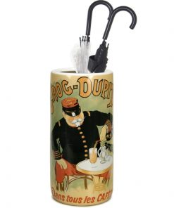 porte-parapluie vintage porcelaine rétro