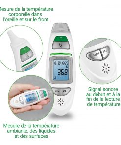 thermometre-infrarouge-frontal-oreille-multifonction