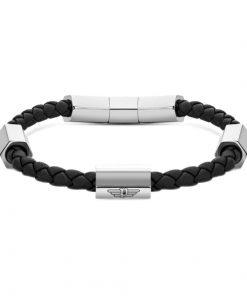 bracelet-homme-cuir-noir