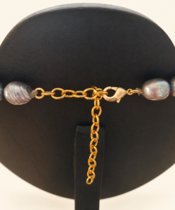 Alternative view of Collier en perles de culture et trois étoiles en plaqué or